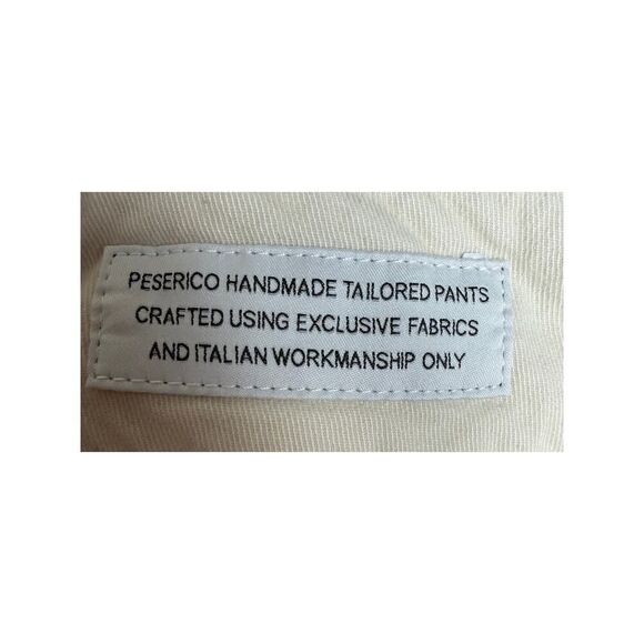 Peserico Palazzo Trousers Made in Italy NWT Women's Sz. 46 (US 10) - Picture 9 of 11